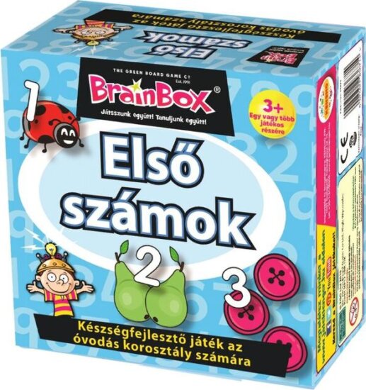 BrainBox - Első számok társasjáték BrainBox - Első számok társasjáték