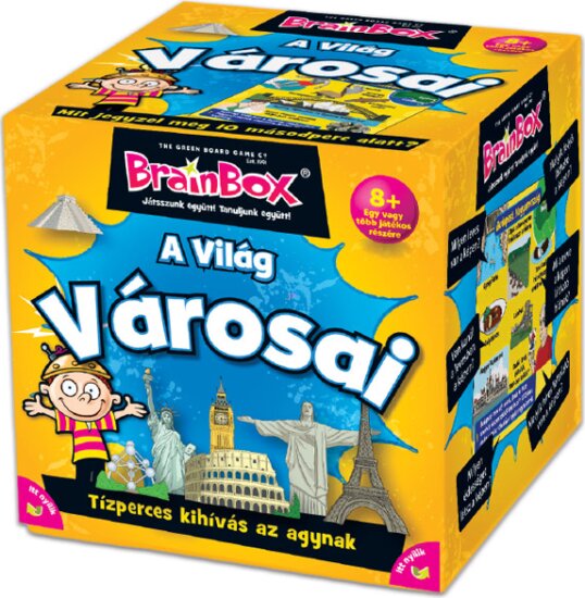 BrainBox - A világ városai társasjáték