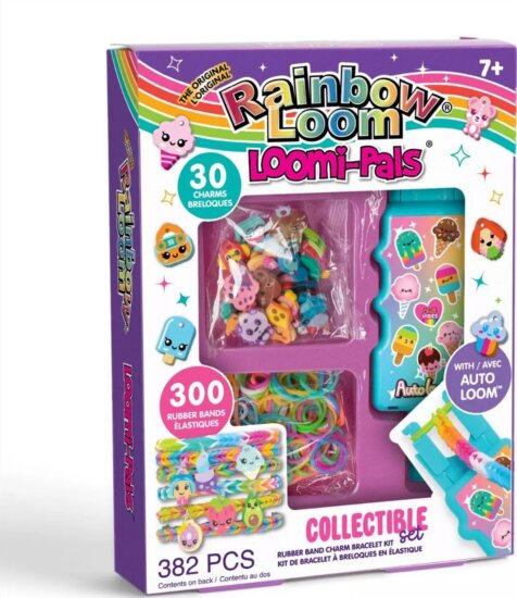 Rainbow Loom, Auto Loom, Loomi-Pals®, Karkötő készítő szett