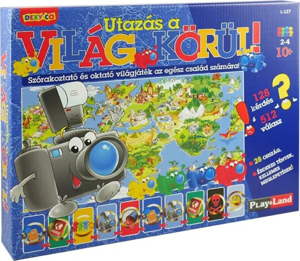 Play Land, Utazás a világkörül társasjáték Play Land, Utazás a világkörül társasjáték
