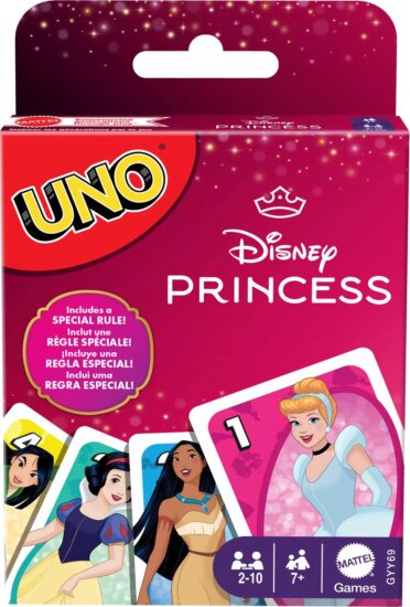 UNO, Disney hercegnők kártya UNO, Disney hercegnők kártya