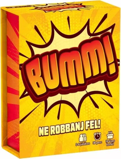 Bumm!, Ne robbanj fel! társasjáték Bumm!, Ne robbanj fel! társasjáték