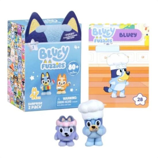 Bluey, Fuzzies meglepetés, dupla csomag