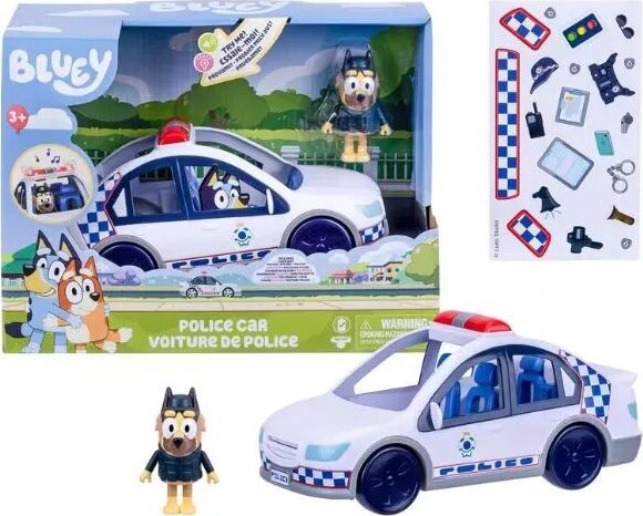 Bluey, Rendőrautó készlet Bluey, Rendőrautó készlet