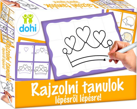 Rajzolni tanulok lépésről lépésre, korona