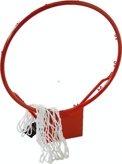 Spartan, Kosárlabda gyűrű hálóval 45 cm-es, 16 mm-es fémből
