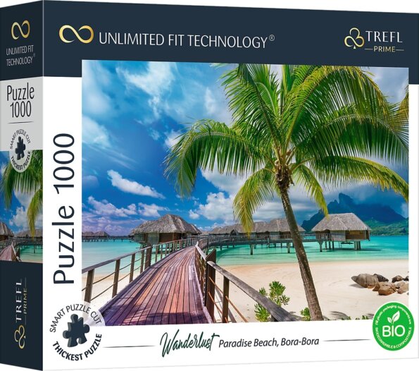 Trefl Prime, Bora Bora kombinálható puzzle, 1000 darabos Trefl Prime, Bora Bora kombinálható puzzle, 1000 darabos