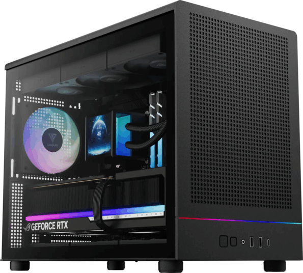 Gamdias Athena M4M Tempered Glass, fekete Gamdias Athena M4M Tempered Glass, fekete