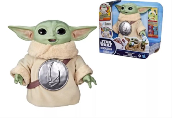 Hasbro, Star Wars, Falatozó Grogu interaktív figura