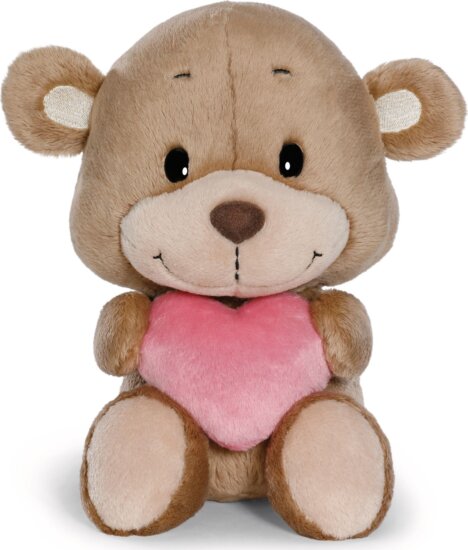 NICI, Maci szívvel plüssfigura, 22 cm NICI, Maci szívvel plüssfigura, 22 cm