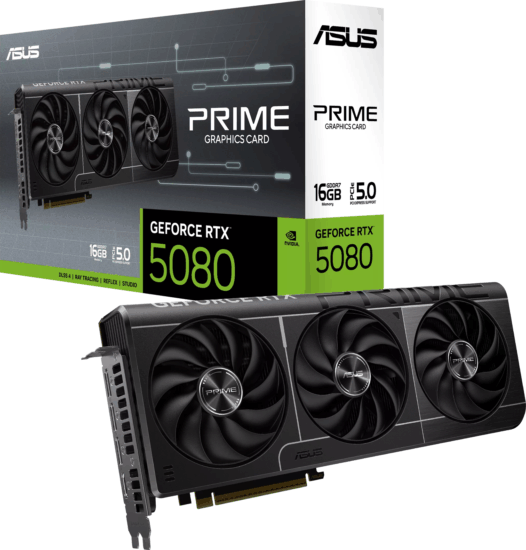 Asus Prime GeForce RTX 5080 16GB GDDR7 Asus Prime GeForce RTX 5080 16GB GDDR7