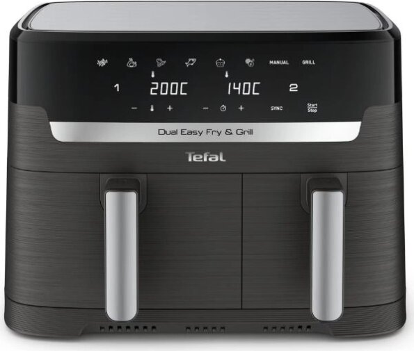Tefal Dual Easy Fry & Grill EY905B10 forrólevegős sütő (8,3 l)