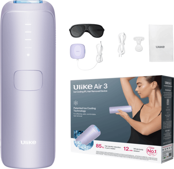 Ulike Air 3 IPL szőrtelenítő, levendula