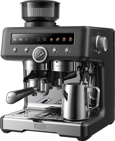 Mova S20 Pro espresso kávéfőző, Fekete Mova S20 Pro espresso kávéfőző, Fekete