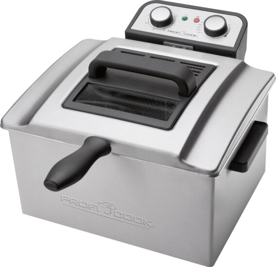 ProfiCook PC-FR 1038 Dupla Hidegzónás Fritőz, 5 l ProfiCook PC-FR 1038 Dupla Hidegzónás Fritőz, 5 l