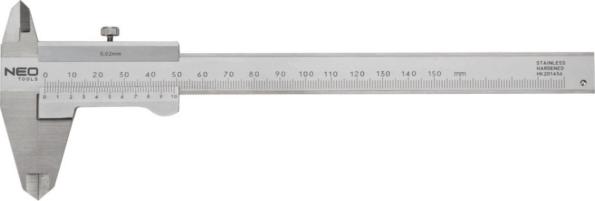 Neo Tools 75-001 rozsdamentes tolómérő, 150 mm