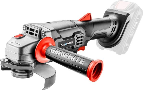 Graphite Energy+ 58G003 18V Li-Ion Akkumulátoros sarokcsiszoló, Akku és töltő nélkül Graphite Energy+ 58G003 18V Li-Ion Akkumulátoros sarokcsiszoló, Akku és töltő nélkül