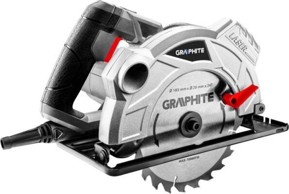 Graphite 58G492 körfűrész, 185mm, 1500W Graphite 58G492 körfűrész, 185mm, 1500W
