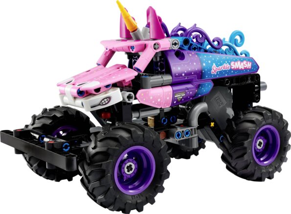 LEGO® Technic, Monster Jam™ Sparkle Smash™, Hátrahúzhatós LEGO® Technic, Monster Jam™ Sparkle Smash™, Hátrahúzhatós
