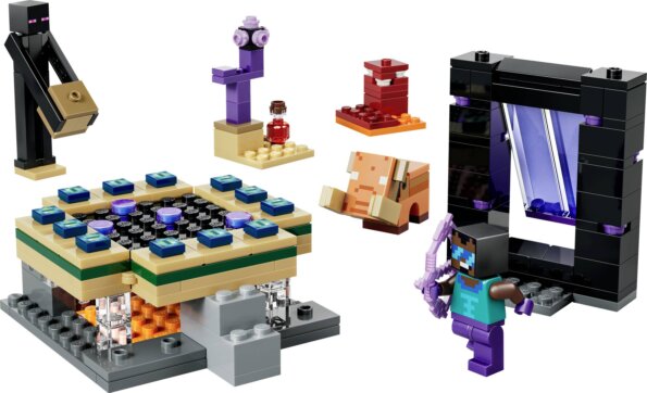 LEGO® Minecraft®, Utazás az Alvilág kapujához és a Végportálhoz LEGO® Minecraft®, Utazás az Alvilág kapujához és a Végportálhoz