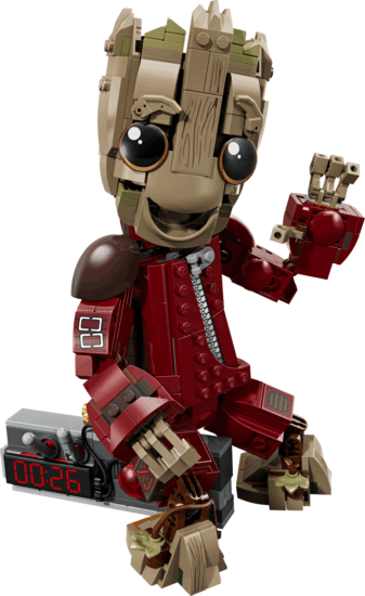 LEGO® Marvel, Groot a fosztogatók egyenruhájában LEGO® Marvel, Groot a fosztogatók egyenruhájában