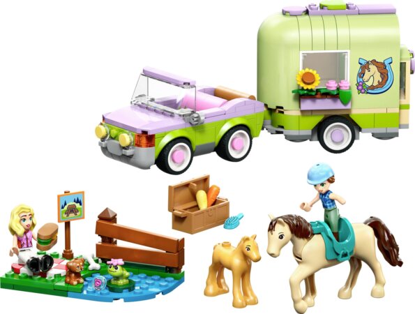 LEGO® Friends, Ló- és csikószállító utánfutó