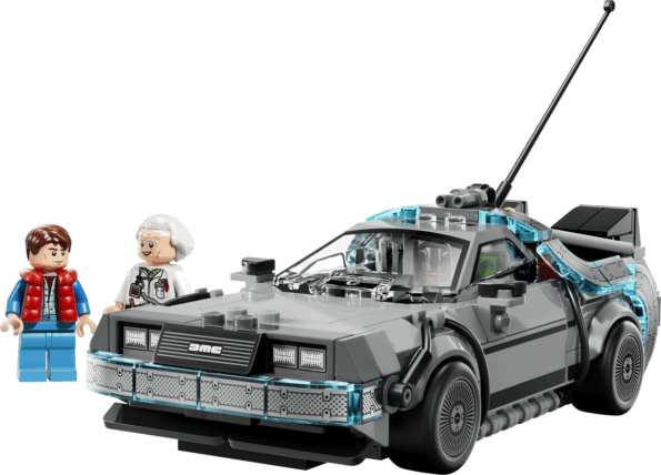 LEGO® Speed Champions, A Vissza a jövőbe időgépe LEGO® Speed Champions, A Vissza a jövőbe időgépe