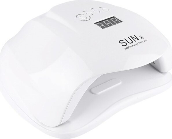 Sun X, Műkörmös UV lámpa, 36 LED-es, 54W, fehér