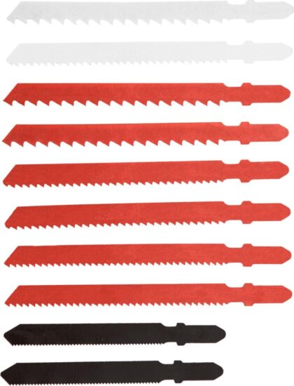 Verto 64H210 dekopírfűrészlap készlet, 10db, Bosch