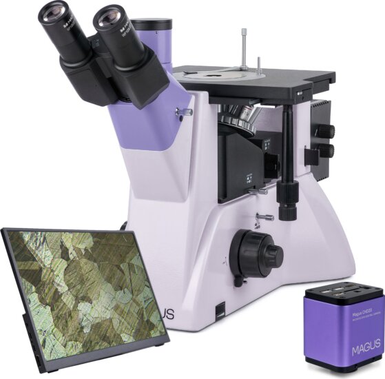 MAGUS Metal VD700 LCD metallográfiai fordított digitális mikroszkóp MAGUS Metal VD700 LCD metallográfiai fordított digitális mikroszkóp