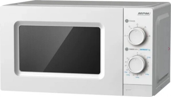 MPM MPM-20-KMM-11W mikrohullámú sütő, 700W, Fehér
