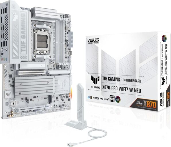 Asus TUF GAMING X870-PRO WiFi 7W Neo alaplap