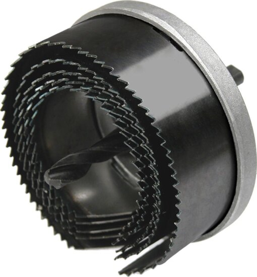 Verto 60H959 körkivágó készlet, 60-95mm, 5 részes