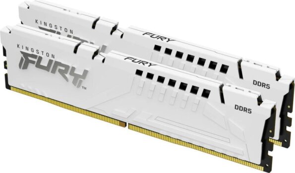Kingston 64GB / 6000MHz FURY Beast White EXPO (DDR5, Kit 2x32GB)