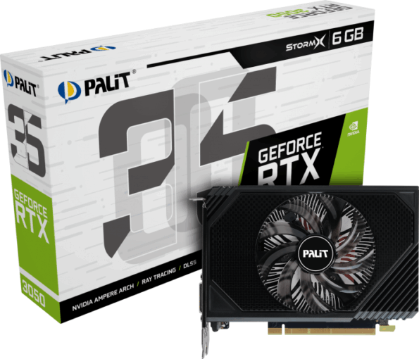 Palit GeForce RTX 3050 StormX 6GB GDDR6 Palit GeForce RTX 3050 StormX 6GB GDDR6