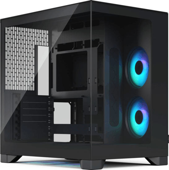 Fractal Design Pop 2 Vision számítógépház, fekete RGB