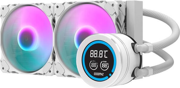 DarkFlash DN-D240 fehér processzor vízhűtő DarkFlash DN-D240 fehér processzor vízhűtő