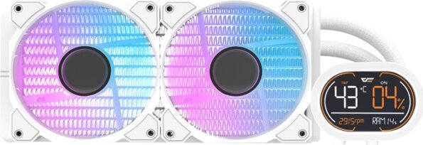 DarkFlash DH240D fehér processzor vízhűtő DarkFlash DH240D fehér processzor vízhűtő