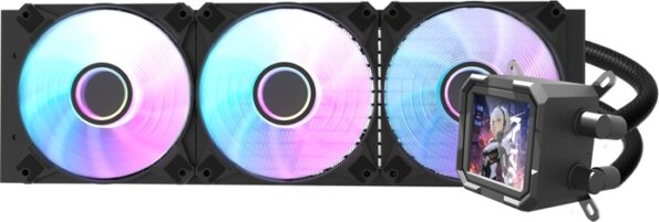 DarkFlash DV360S fekete processzor vízhűtő