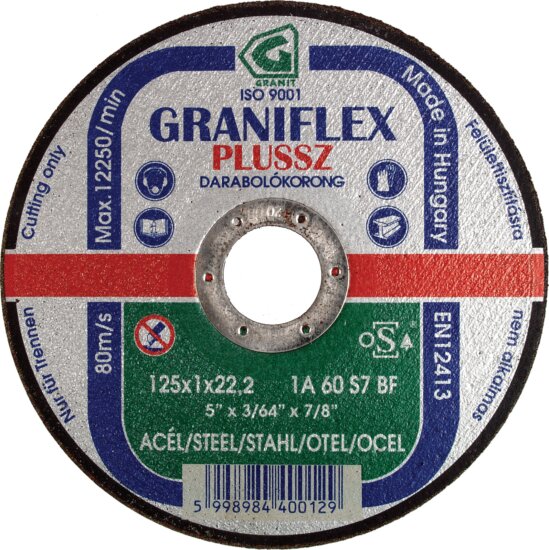 Graniflex 40086 fém vágókorong készlet, 230mm, 25db