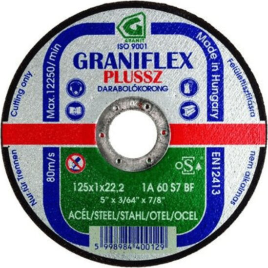Graniflex 40035 fém vágókorong készlet, 230mm, 25db Graniflex 40035 fém vágókorong készlet, 230mm, 25db