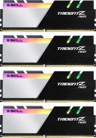 G.Skill 32GB / 3200MHz Trident Z Neo (DDR4, Kit 4x8GB) G.Skill 32GB / 3200MHz Trident Z Neo (DDR4, Kit 4x8GB)