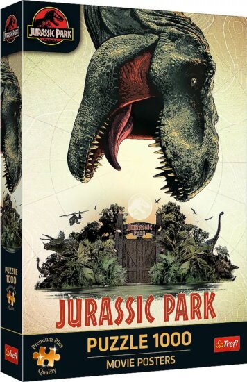 Trefl, Jurassic Park, Filmplakát puzzle, 1000 darabos