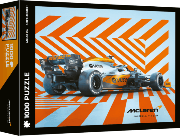 Trefl, McLaren Formula 1 Gulf festés puzzle, 1000 darabos
