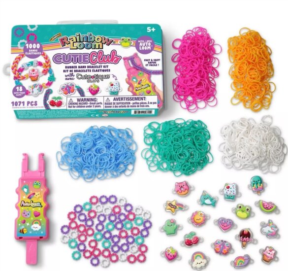 Rainbow Loom Auto Loom, Cute-Tique karkötő készítő szett