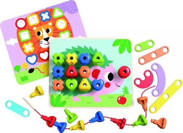 Tooky Toy, Fa fejlesztő szett, 53 db-os Tooky Toy, Fa fejlesztő szett, 53 db-os