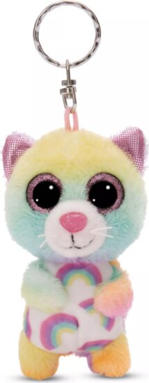 NICI, Miss Mellie a cica plüss kulcstartó, 9 cm