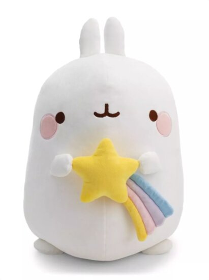 NICI, Molang a nyuszi csillaggal plüssfigura, 48 cm NICI, Molang a nyuszi csillaggal plüssfigura, 48 cm