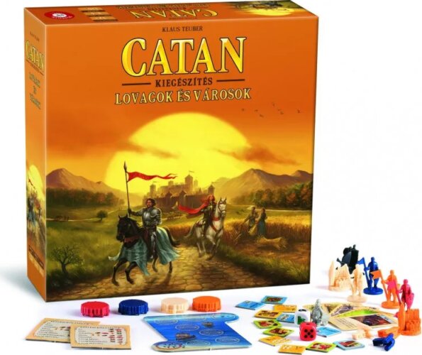 Piatnik Catan telepesei, Lovagok és városok kiegészítő