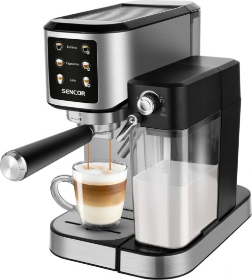 Sencor SES 4910SS espresso kávéfőző, Inox